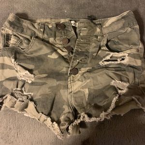 Camo shorts